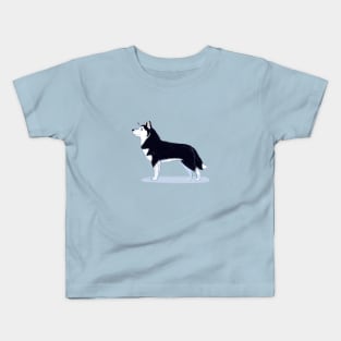 Siberian Husky Kids T-Shirt